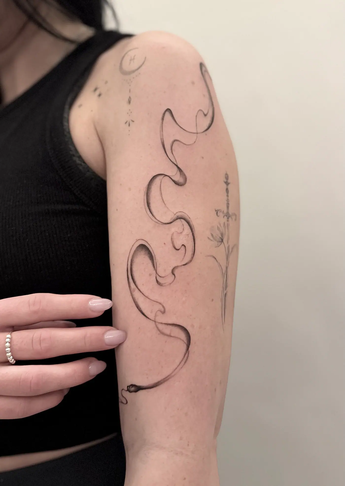 Linework Tattoo im Tattoo Studio Dorsten