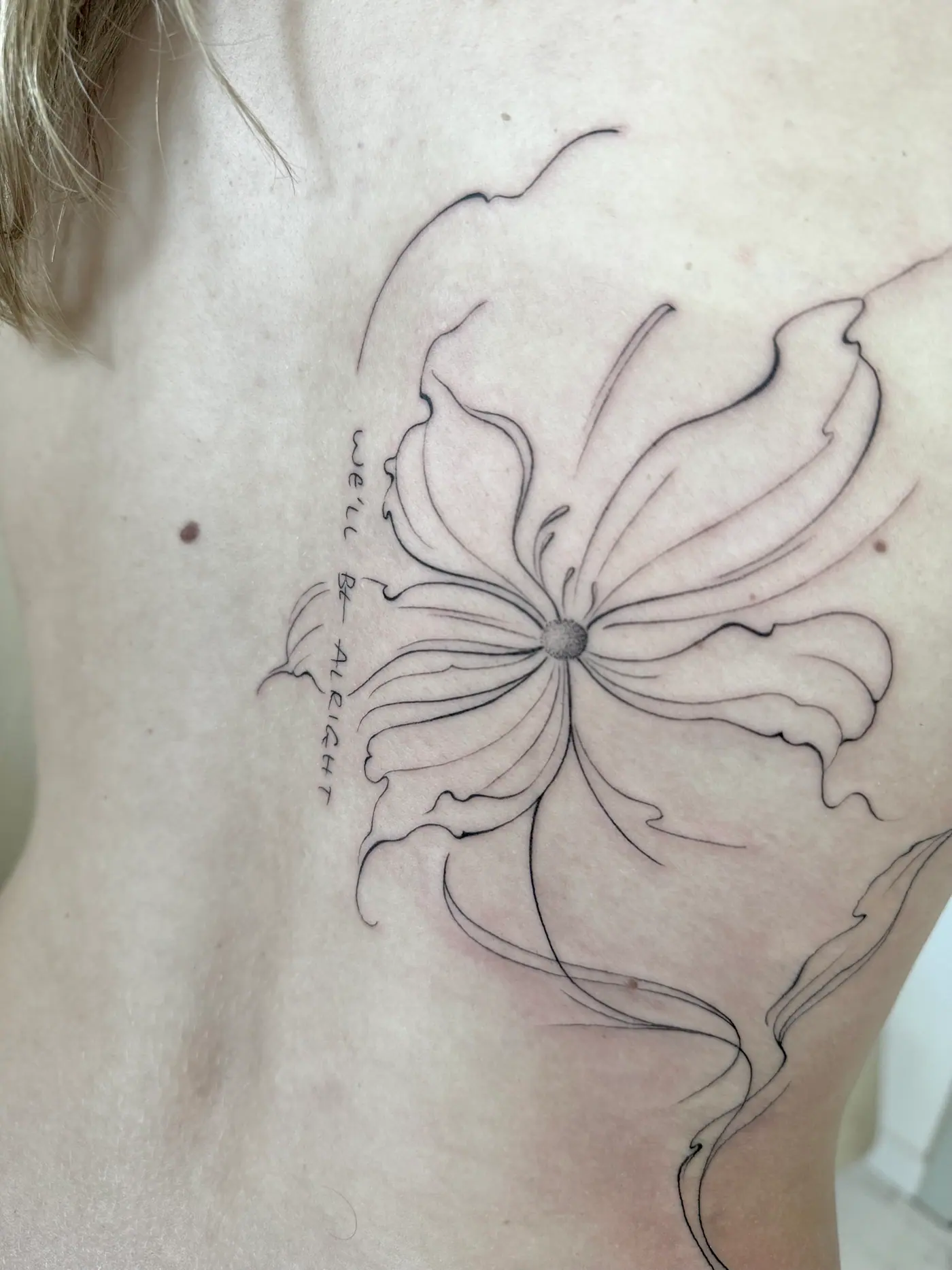 Linework Tattoo im Tattoo Studio Dorsten